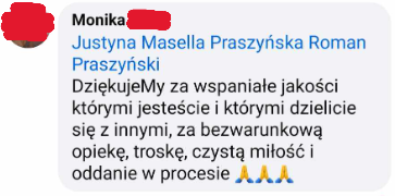 Opinia o warsztatach W STRONĘ MIŁOŚCI